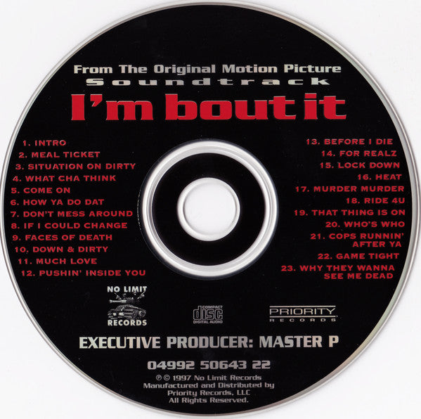 Various – (From The Original Motion Picture Soundtrack) I'm Bout It (Used CD)