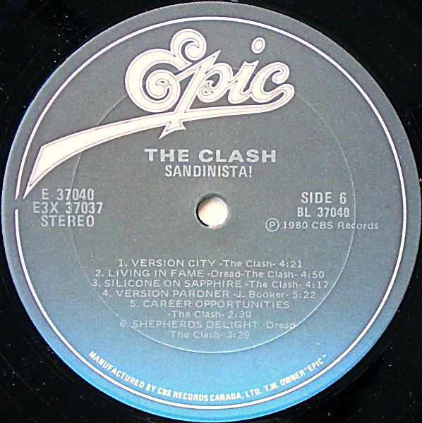 The Clash – Sandinista! (Used vinyl)