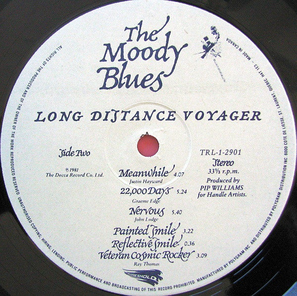 The Moody Blues – Long Distance Voyager (Used vinyl)