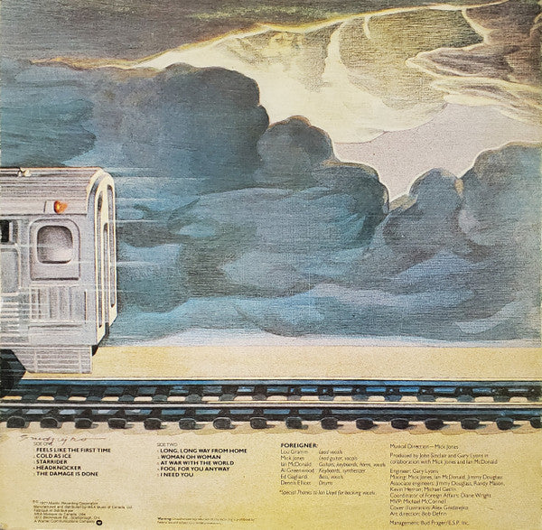 Foreigner – Foreigner (Used vinyl)
