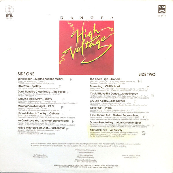 Various – High Voltage (Used vinyl)