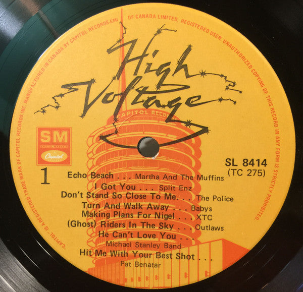 Various – High Voltage (Used vinyl)