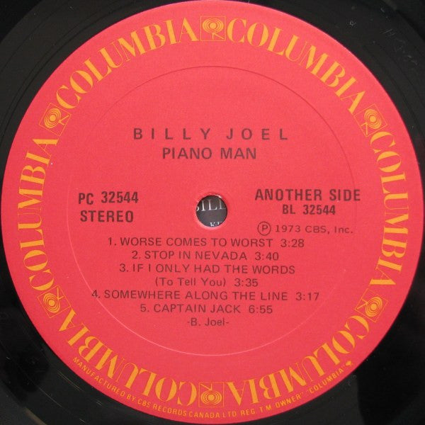 Billy Joel – Piano Man (Used vinyl)