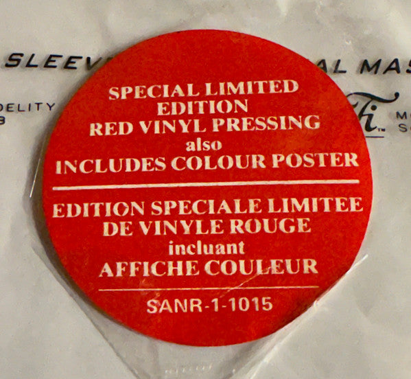 Rush – Hemispheres (Limited transparent red) (Used vinyl)