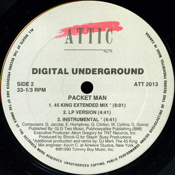 Digital Underground – Doowutchyalike / Packet Man (Used vinyl)