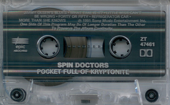 Spin Doctors – Pocket Full Of Kryptonite (Used cassette)