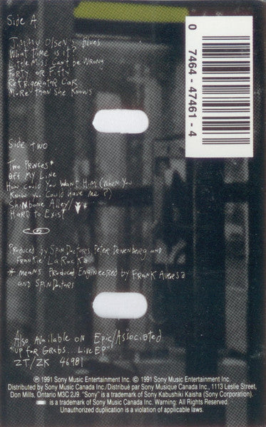 Spin Doctors – Pocket Full Of Kryptonite (Used cassette)