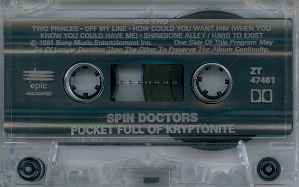 Spin Doctors – Pocket Full Of Kryptonite (Used cassette)