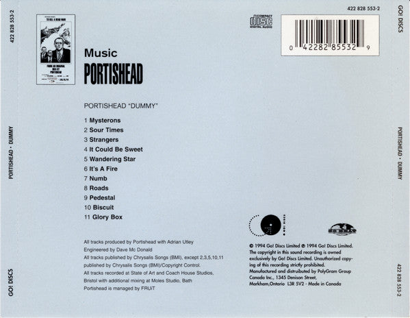 Portishead – Dummy - Used CD