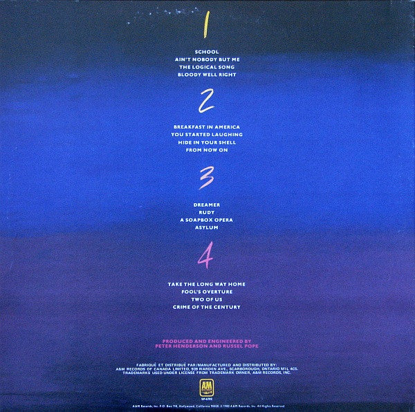 Supertramp – Paris (Used vinyl)