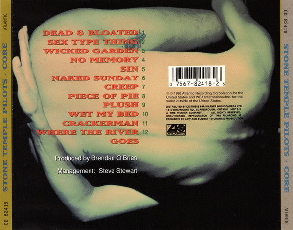 Stone Temple Pilots – Core - Used CD