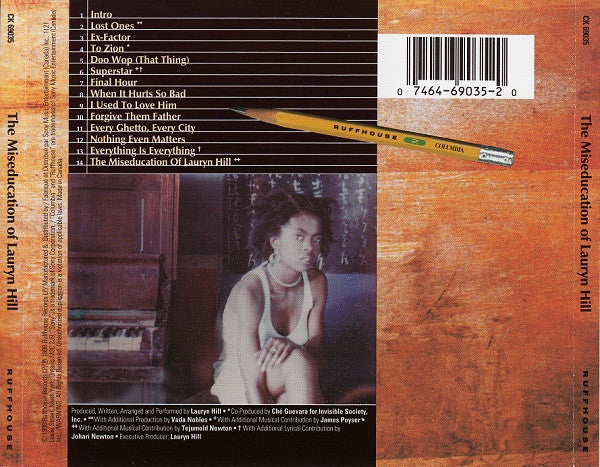 Lauryn Hill – The Miseducation Of Lauryn Hill (Used CD)