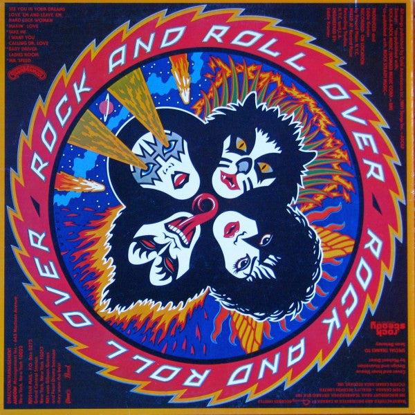 Kiss – Rock And Roll Over (Used vinyl)