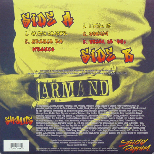 Armand Van Helden – EP (Used vinyl)