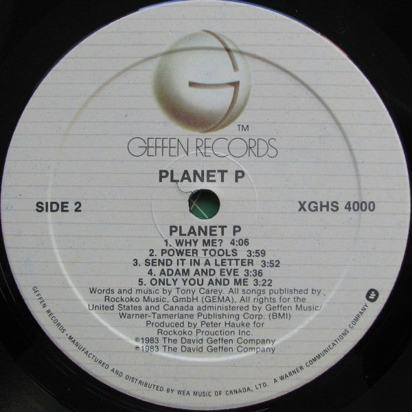 Planet P – Planet P (Used vinyl)