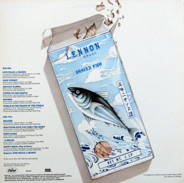 Lennon / Plastic Ono Band – Shaved Fish (Used vinyl)