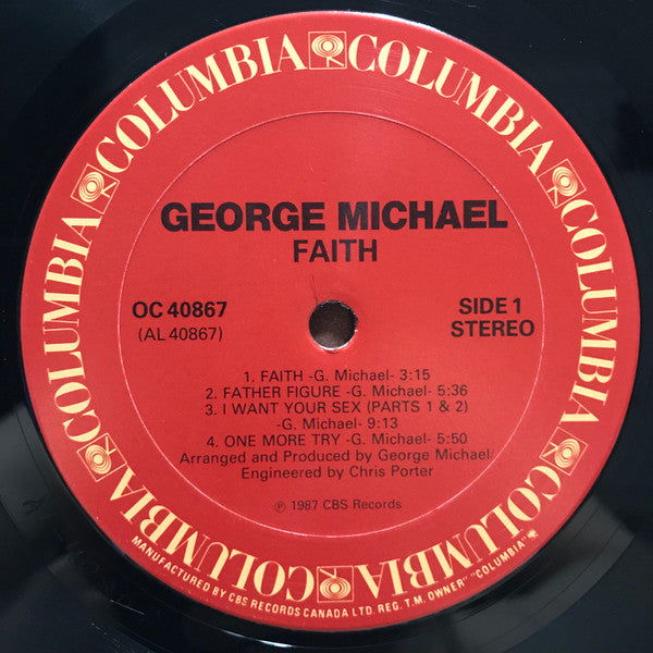 George Michael – Faith (Used vinyl)