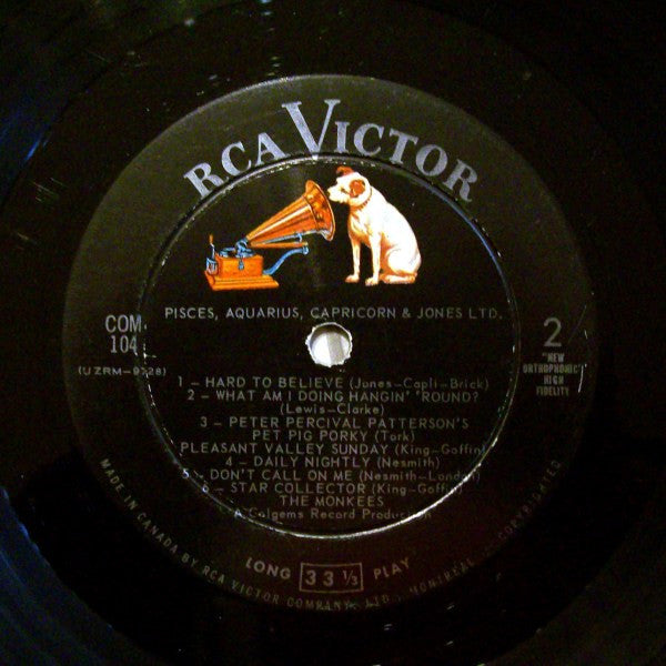 The Monkees – Pisces, Aquarius, Capricorn & Jones Ltd. (Used vinyl)