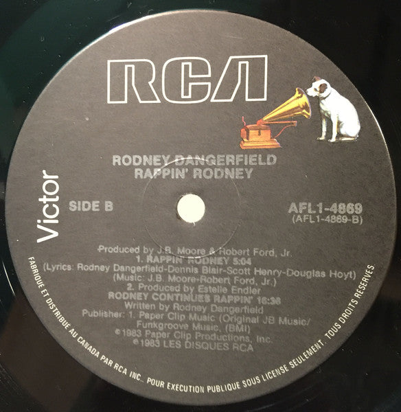 Rodney Dangerfield – Rappin' Rodney (Used vinyl)