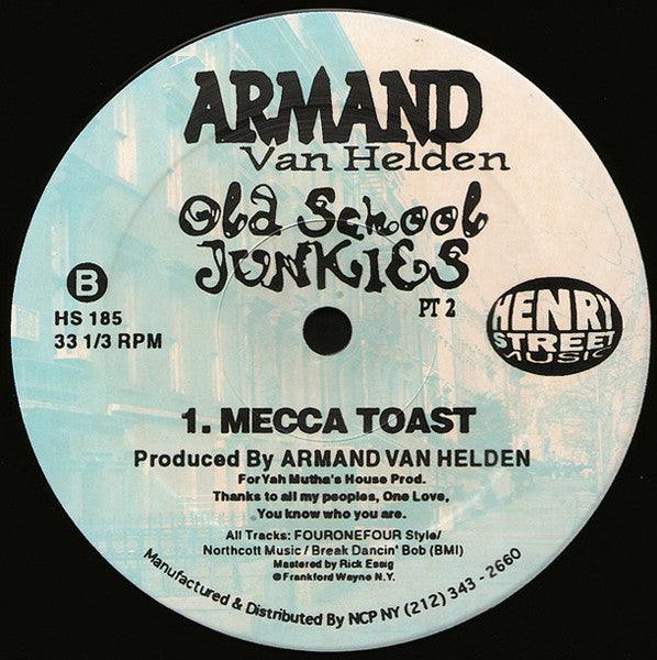 Armand Van Helden – Old School Junkies Pt. 2 (Used vinyl)