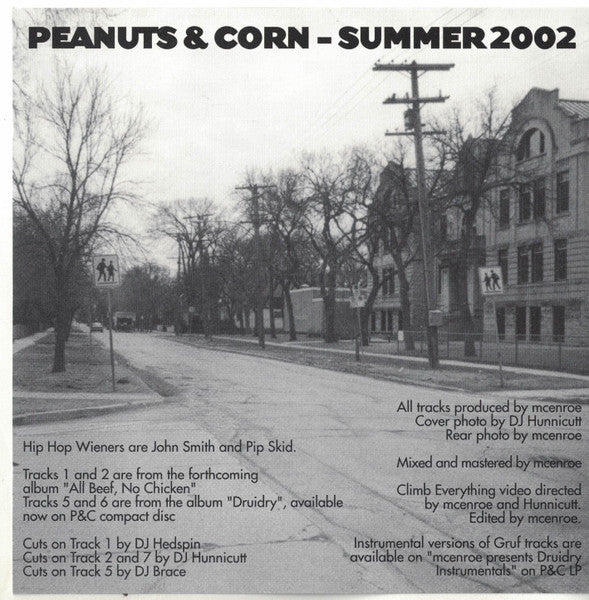 Hip Hop Wieners / Gruf – Peanuts & Corn - Summer 2002 (Used CD)