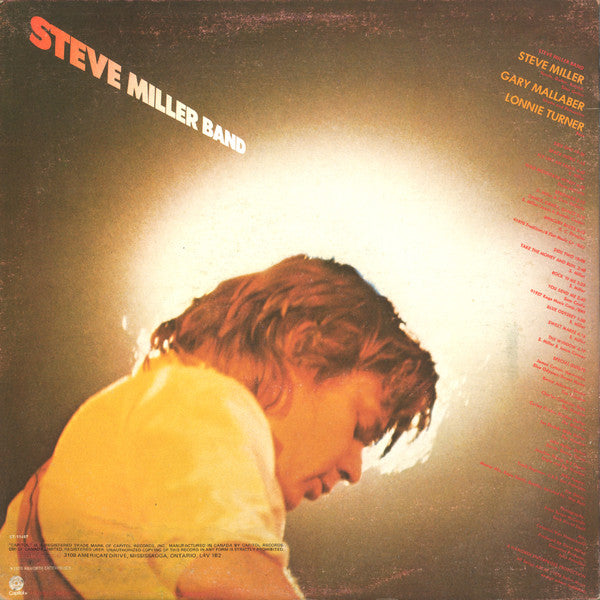 Steve Miller Band – Fly Like An Eagle (Used vinyl)