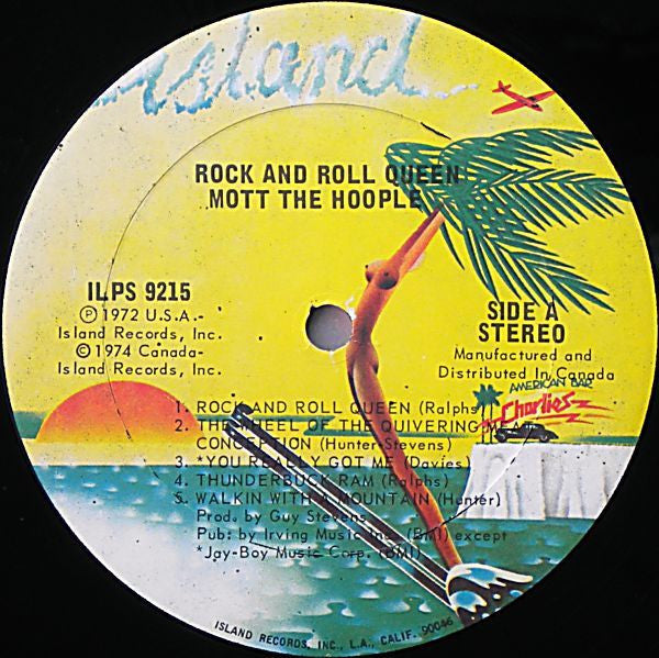 Mott The Hoople – Rock And Roll Queen (used vinyl)