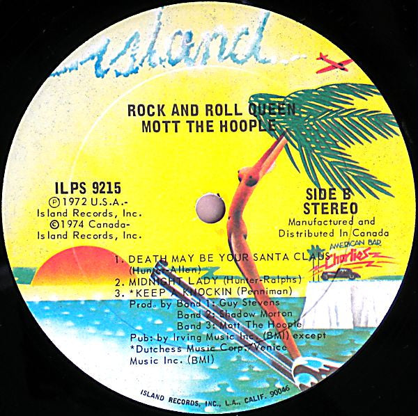 Mott The Hoople – Rock And Roll Queen (used vinyl)