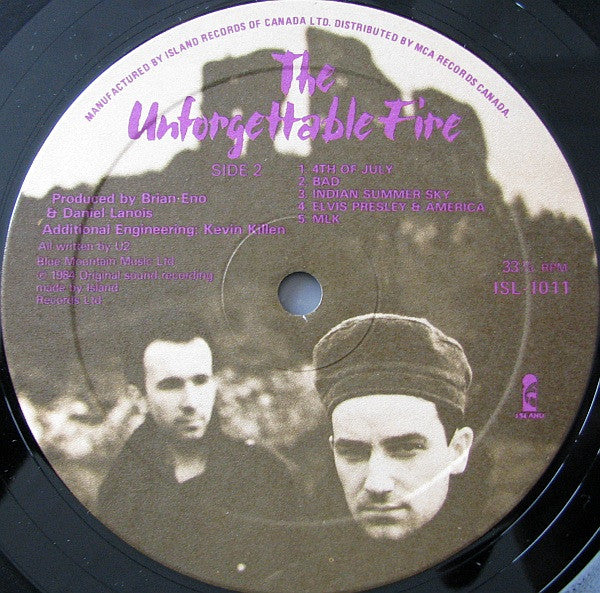 U2 – The Unforgettable Fire (Used vinyl)