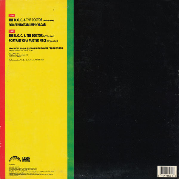 The D.O.C. – The D.O.C. & The Doctor (Used vinyl)