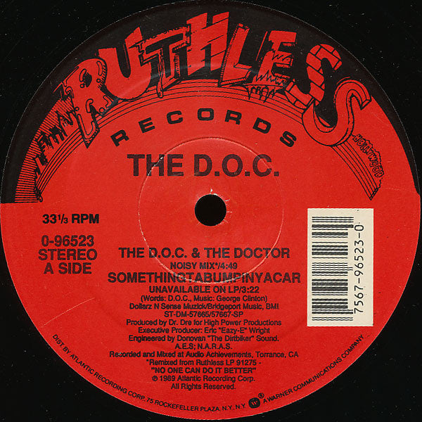 The D.O.C. – The D.O.C. & The Doctor (Used vinyl)