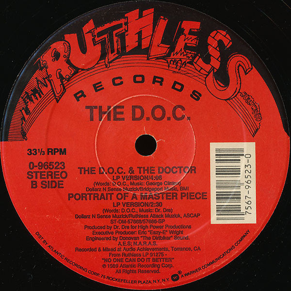 The D.O.C. – The D.O.C. & The Doctor (Used vinyl)