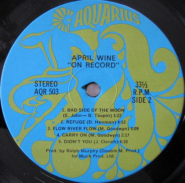 April Wine – On Record (Used vinyl)