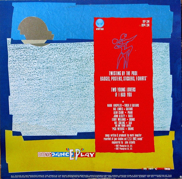 Dire Straits – Twisting By The Pool (Used vinyl)