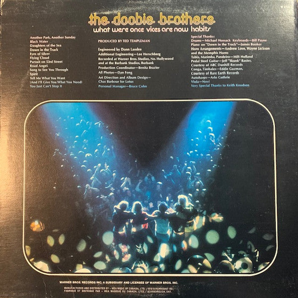 The Doobie Brothers – What Were Once Vices Are Now Habits (Used vinyl)