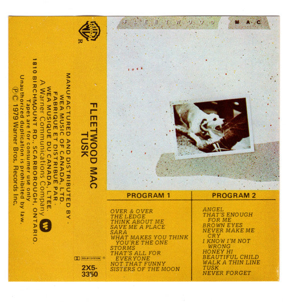 Fleetwood Mac – Tusk (Used cassette)