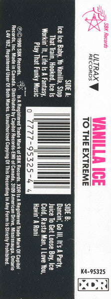 Vanilla Ice – To The Extreme (Used cassette)