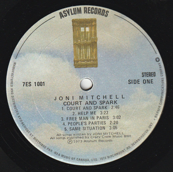 Joni Mitchell – Court And Spark (Used vinyl)