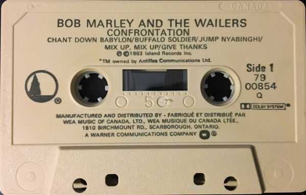 Bob Marley & The Wailers – Confrontation (Used Cassette)