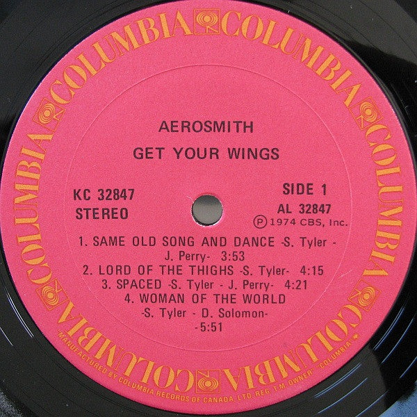 Aerosmith – Get Your Wings (Used vinyl)
