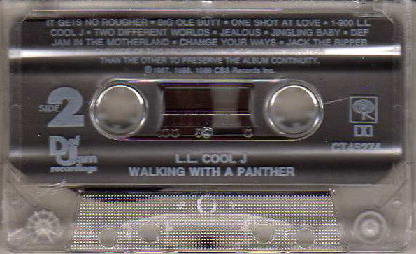 L.L. Cool J – Walking With A Panther (Used cassette)