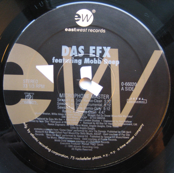 Das EFX Featuring Mobb Deep – Microphone Master (Used vinyl)