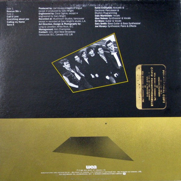 Images In Vogue – Rituals (Used vinyl)