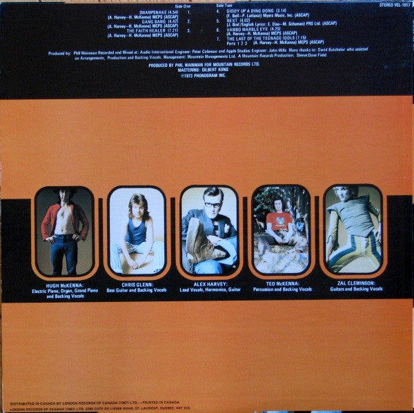 The Sensational Alex Harvey Band – Next (Used vinyl) (Vertigo pressing)