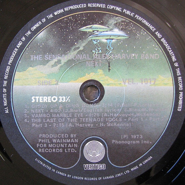 The Sensational Alex Harvey Band – Next (Used vinyl) (Vertigo pressing)