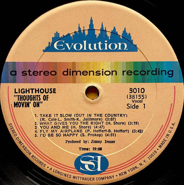 Lighthouse (2) – Thoughts Of Movin' On (used vinyl)
