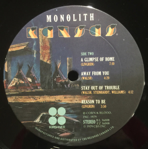 Kansas – Monolith (Used vinyl)