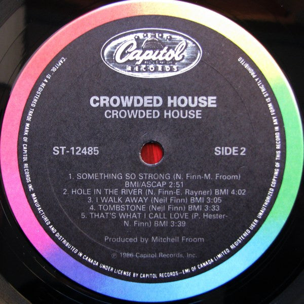 Crowded House – Crowded House (Used vinyl)