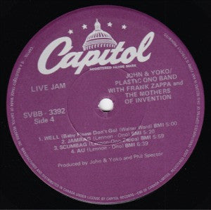 John & Yoko / Plastic Ono Band W/ Elephants Memory And Invisible Strings – Sometime In New York City (Used vinyl)