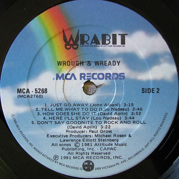 Wrabit – Wrough & Wready (Used vinyl)